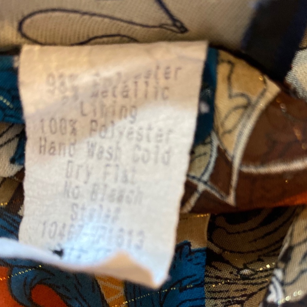 Rag 2000s Style Patchwork Pattern Halter Top - image 8